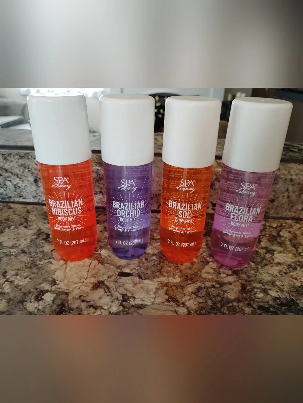 :​Spa Luxury Brazilian New Four-piece Women's Body Hair And Mist Set